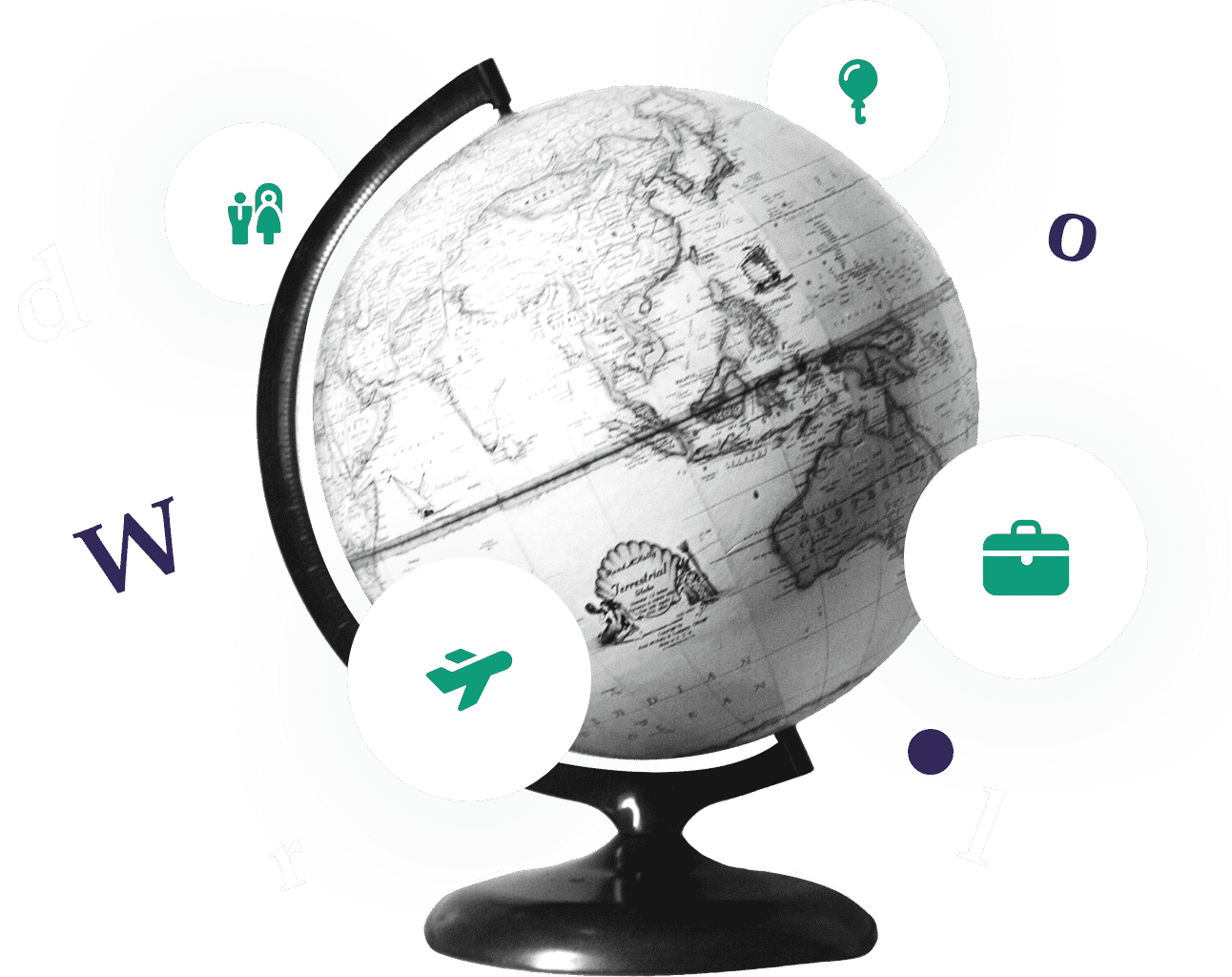 Jazyková Cesta Globální Průzkum Svět Světový GlobeTravel Slovník Učební Cesta Geografické Učení